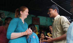 Assistant Professor Amos Winter and Graduate student Natasha Wright, who are developing desal technologies specific to end user needs in India, using electrodialysis.