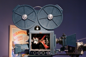 A 3-strip Technicolor camera from the 1930s.
