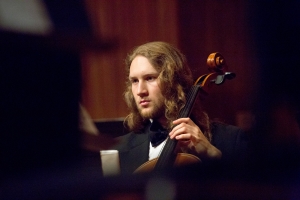 MIT Orchestra member Jon Sachs