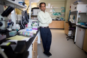 “Traditional drug development processes are very linear, and they take many years,” says MIT Professor Ram Sasisekharan. Photo: Bryce Vickmark