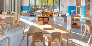 A preschool classroom in the new MIT Technology Childcare Center facility (Image: John Horner)
