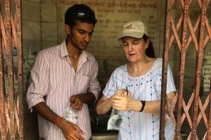Murcott was one of the first researchers to detect and later filter out widespread arsenic pollution in Nepal’s water system. Photo courtesy of Susan Murcott.