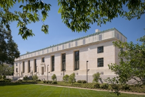 National Academy of Sciences building, located in Washington, D.C.; photo by Maxwell MacKenzie
