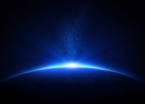 Earth sunrise in space. Image: Shutterstock