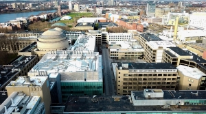 overview of MIT's campus and the future location of the design academy
